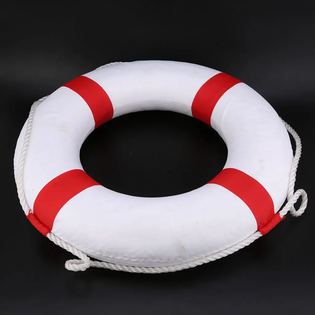 Bouée de sécurité rigide circulaire - Équipement de secours nautique - 2