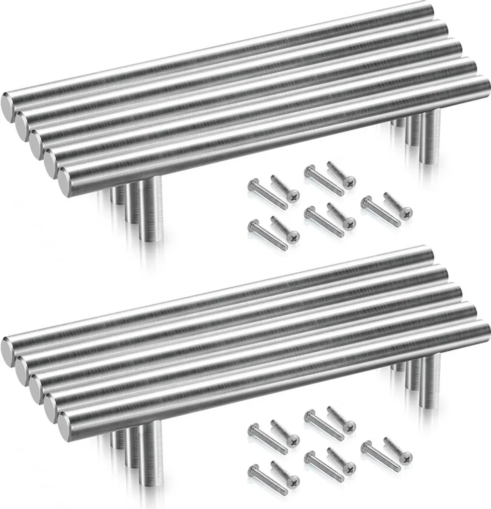 Maniglie Professionali Jopassy 50 Pezzi 128mm - Arredo Ufficio e Negozio