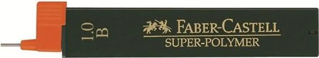 Mine de plomb B Noir pour croquis et esquisses Faber-Castell 120901