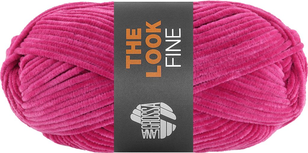 Lana Grossa - The Look Fine 0108 fuchsia Produktbild 