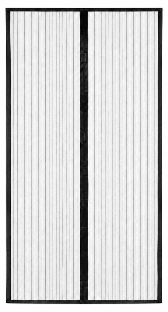 Fliegenvorhang 100 x 220 cm in Schwarz mit Magnetverschluss Produktbild 