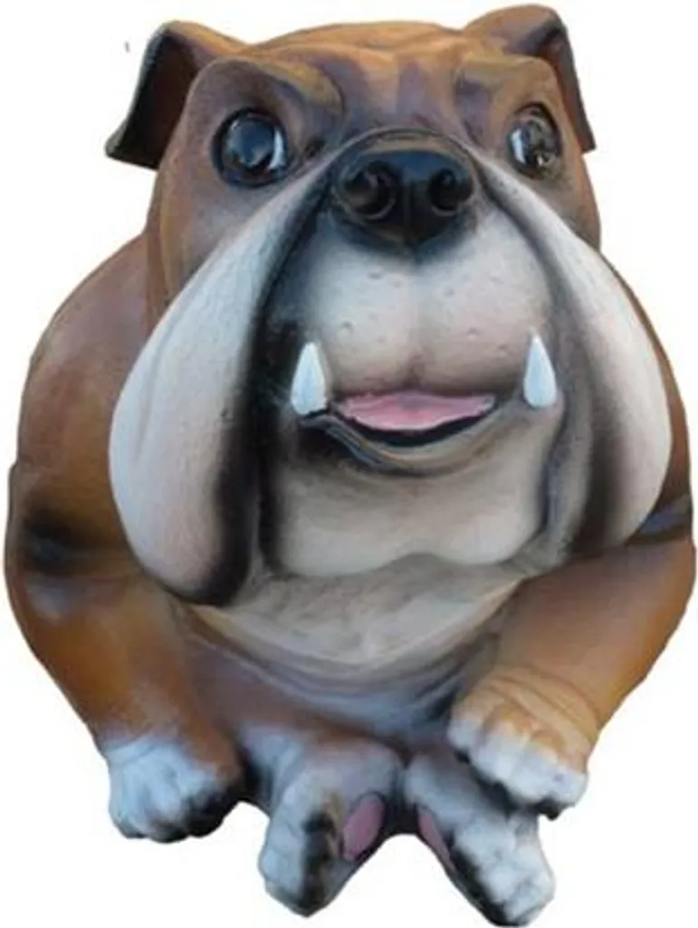 Statue Chien 70 cm Haute Résistance - Figurine Déco Finition A31