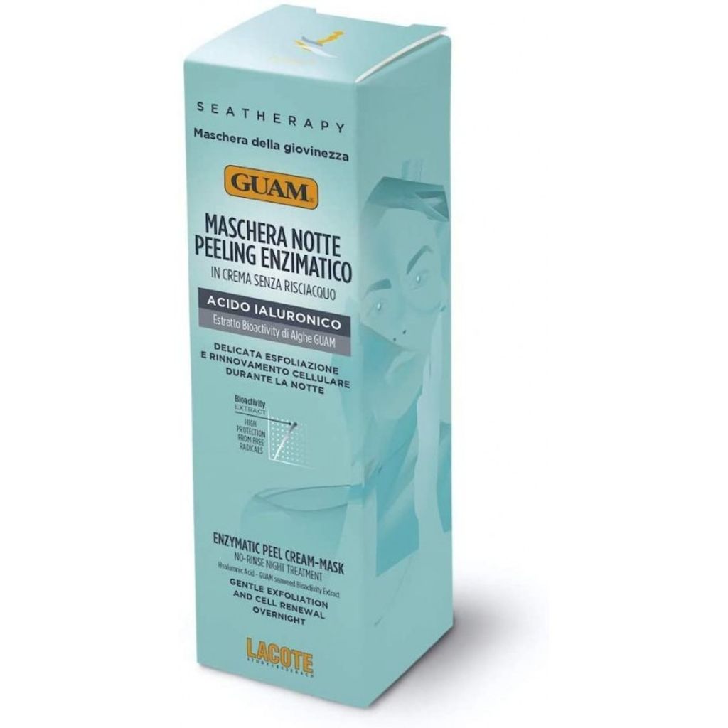 GUAM Gesichtsmaske Enzympeeling Nacht mit Hyaluronsäure 75 Produktbild 