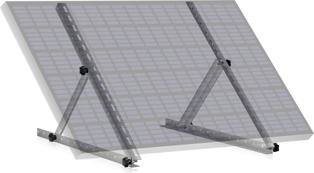 Zelsius Aluminium Solarmodul Halterung, von 0 bis 90 Grad, Produktbild 
