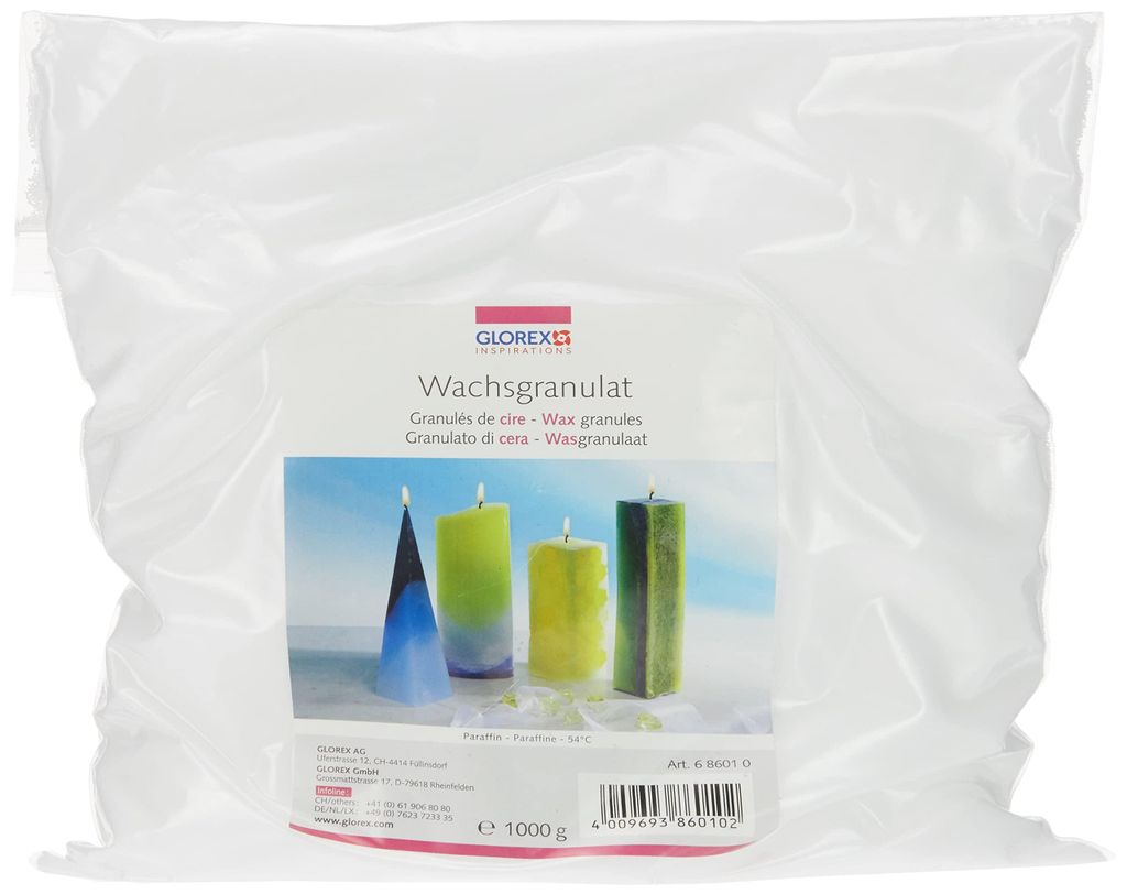 Glorex Wachsgranulat in Pastillenform, 1000 g, zur Produktbild 