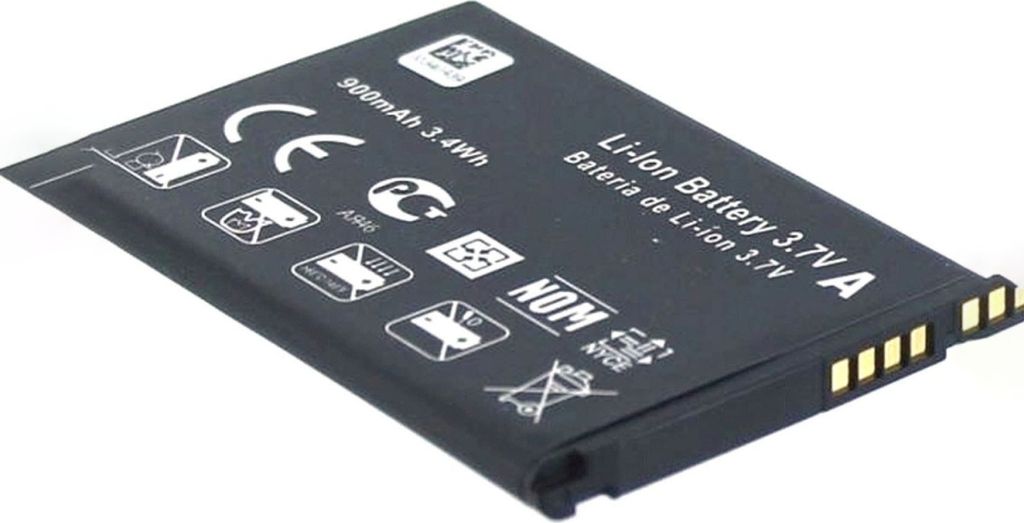Akku für LG Electronics LG-H410 Li-Ion 3,8 Volt 1200 mAh schwarz.