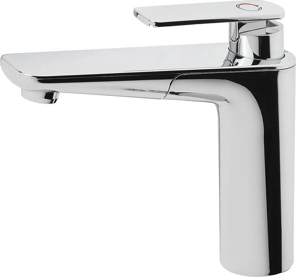 Mitigeur de cuisine chromé Ø33 mm - Robinet évier classique Silver