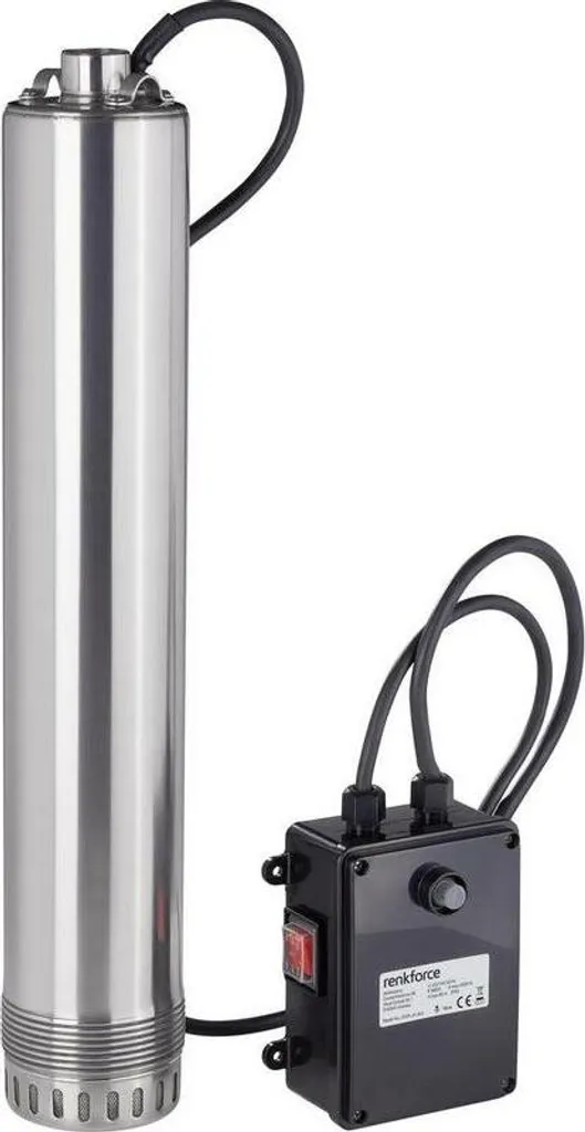Pompe pour puits profond Renkforce 1210395 - 4500 l/h refoulement 60m