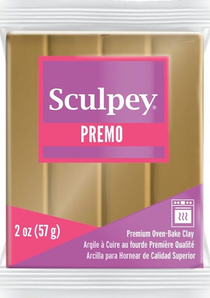 Sculpey PREMO Altgold - 1 Stück