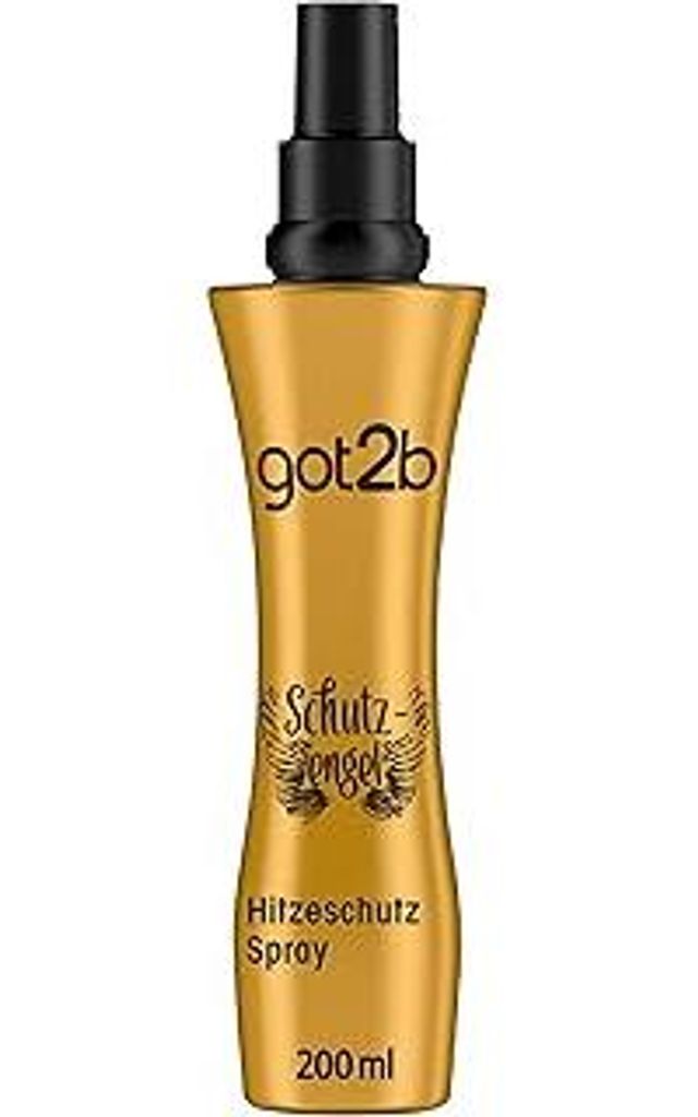 got2b Hitzeschutz-Spray Schutzengel bis 220 °C (200 ml), Styling Lotion beschützt das Haar vor Hitzeschäden, für heiße Styles mit Gloss-Finish...