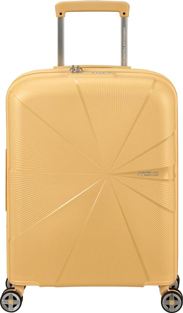 American Tourister Trolley Starvibe Spinner 55 / 20 EXP TSA Banana dunkelgelb 57cm