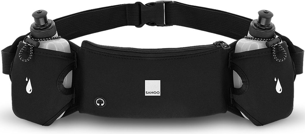 Multifunktionale Taille Pack Outdoor Sport Lauftasche mit 2 Wasserflaschen fš¹r M?nner Frauen Fahrrad Reiten Taille Tasche fš¹r Reiten Laufen W...