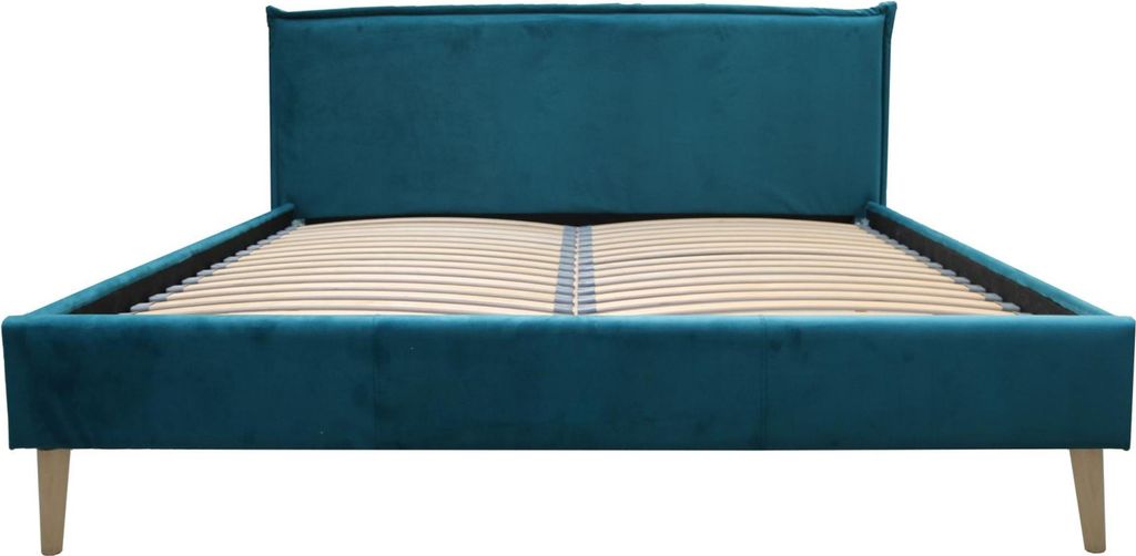 Betten Hotel Design Bett Doppel Ehe Modernes Gestell Schlaf Zimmer Luxus Grün