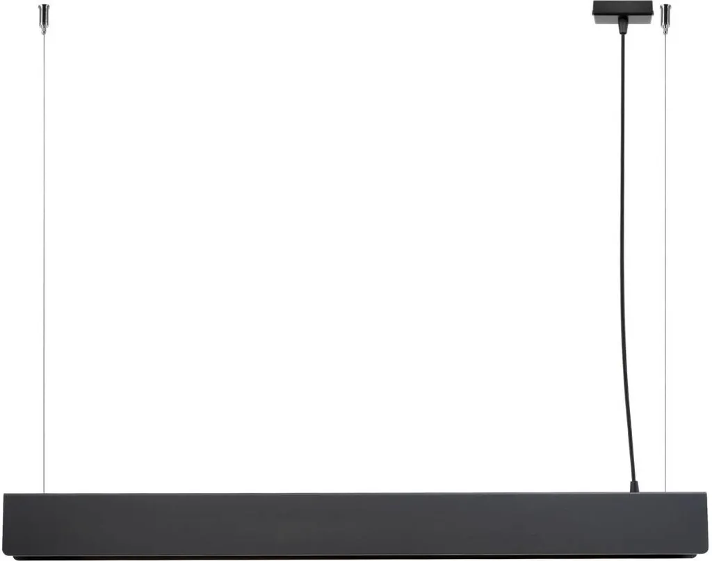 Suspension noire SPARK 120cm : finissez-en avec l'éclairage terne et bas