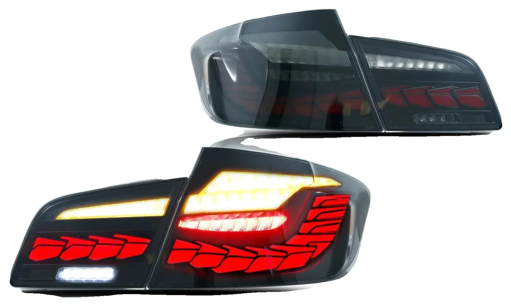 Feu arrière 3400 lumens pour BMW Série 5 F10 2010-2016 plastique haute qualité