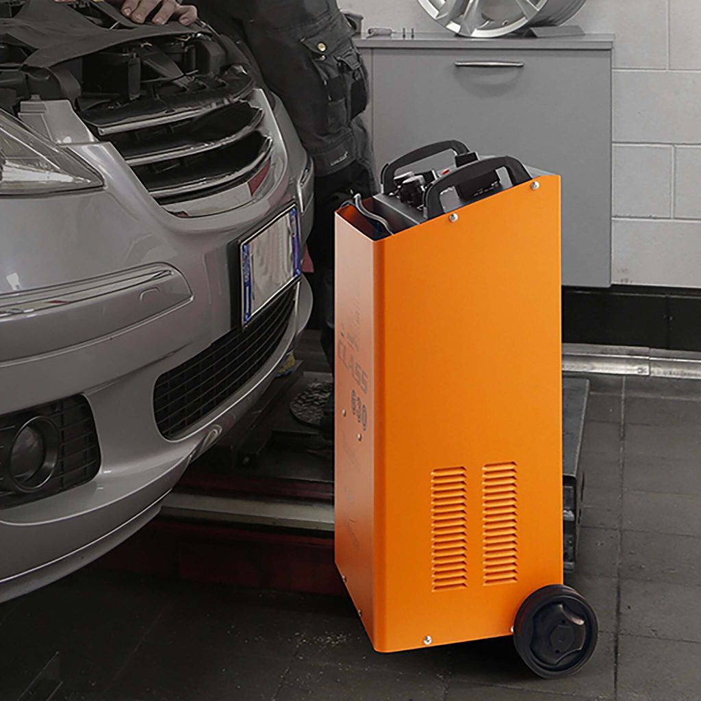 Wiltec Batterieladegerät 12V 24V 90A Batterie, Ladegerät Produktbild 9