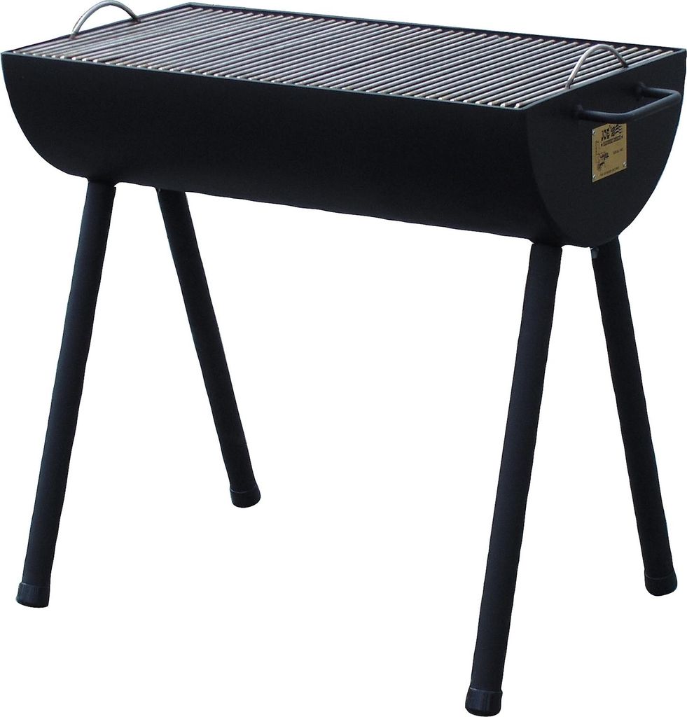 Joe ́s 16 Half Barrel Grillwanne mit Edelstahlrost