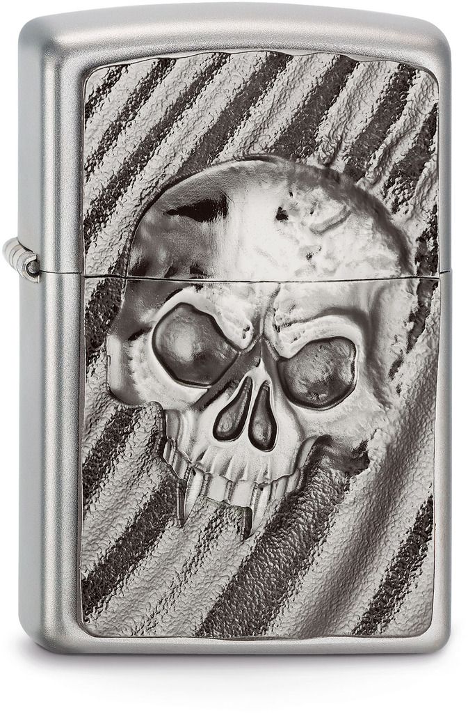 Zippo Feuerzeug #205 Deserts Skull Emblem