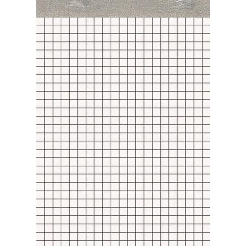 Notizblock ohne Deckblatt A5 50 Blatt 70 g/qm kariert Produktbild 