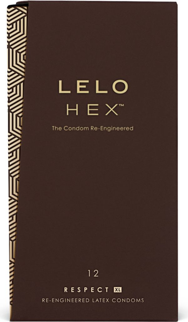 LELO Respect XL, Männliches Kondom, weich, Braun, Latex, Produktbild 