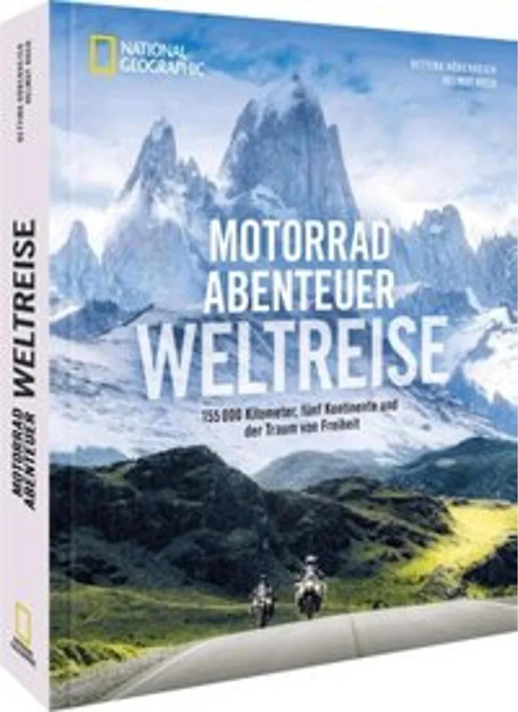 Beau livre Aventure à moto autour du monde : Album photos de voyage