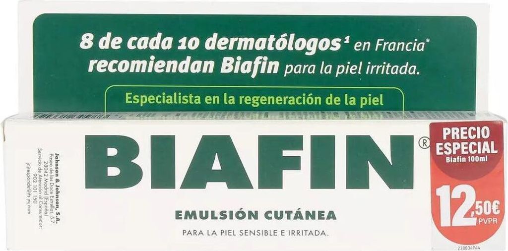 Biafin Skin Emulsion Regenerating Cream 100 Mg 100 M G Produktbild 