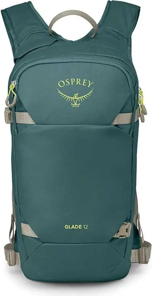 Sac à dos d'Hydratation Hiver Osprey Glade 12 Vert pour Ski et Loisirs