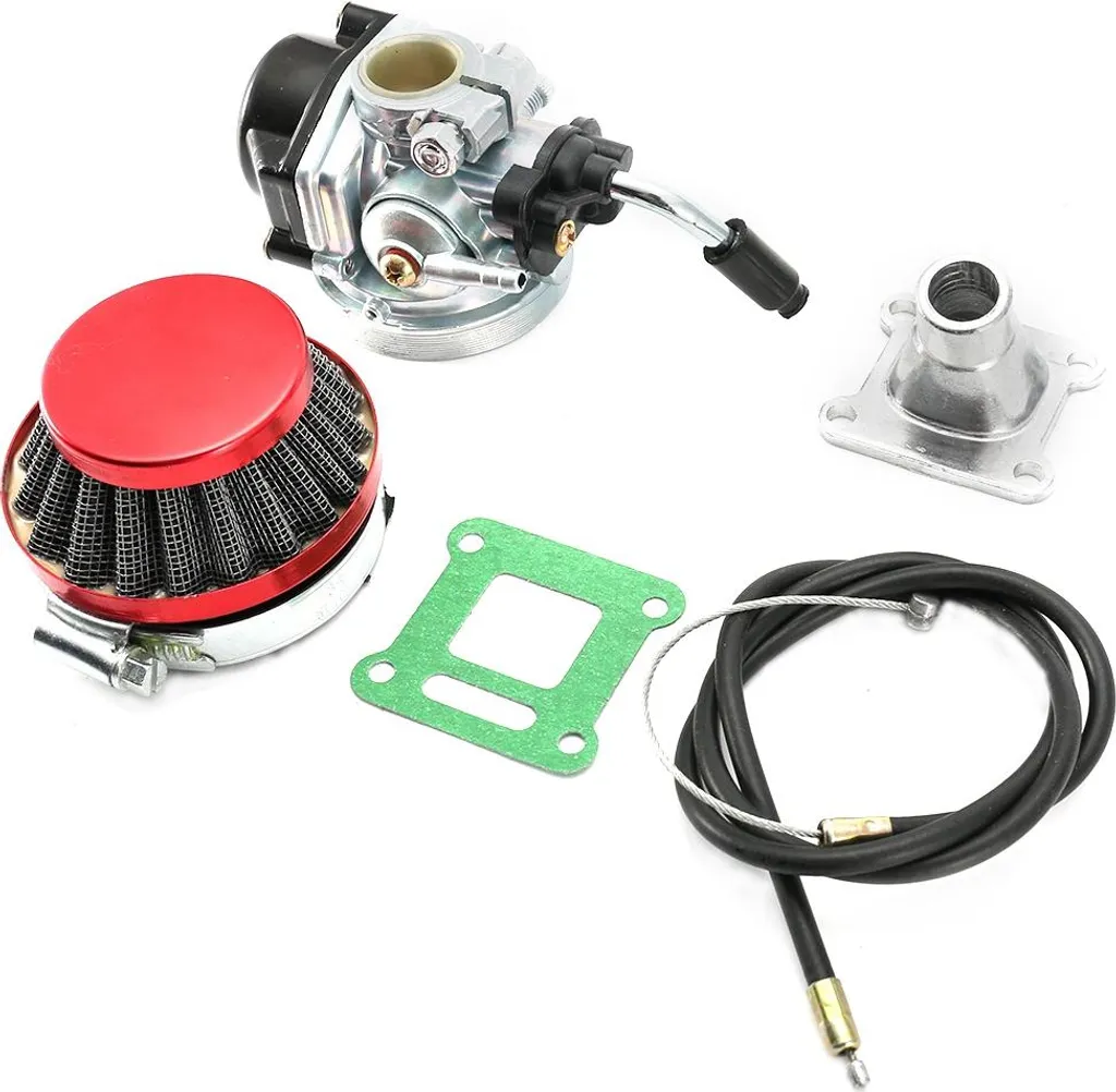 Moteur 2 temps : pack carburateur et câble pour ATV et Pocket Bike