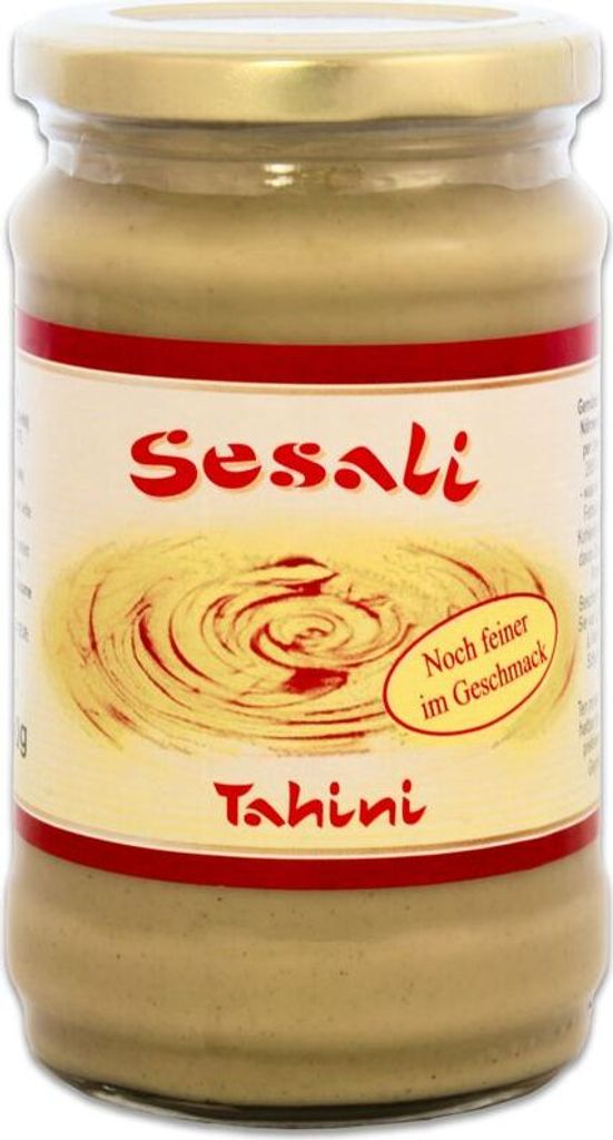SESALI Tahini Weiße Sesampaste 300g | Tahin für Hummus, Produktbild 