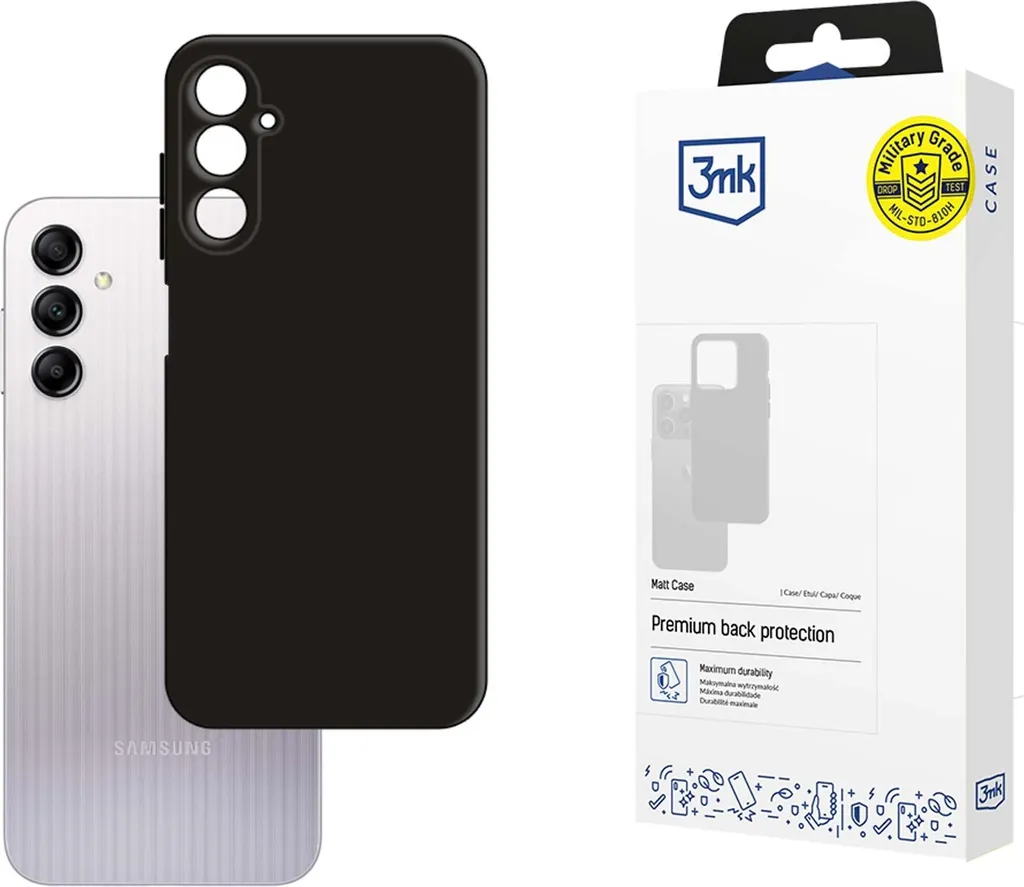 Custodia Samsung Galaxy A14 4G 3Mk Matt Case - Protezione Opaca Premium