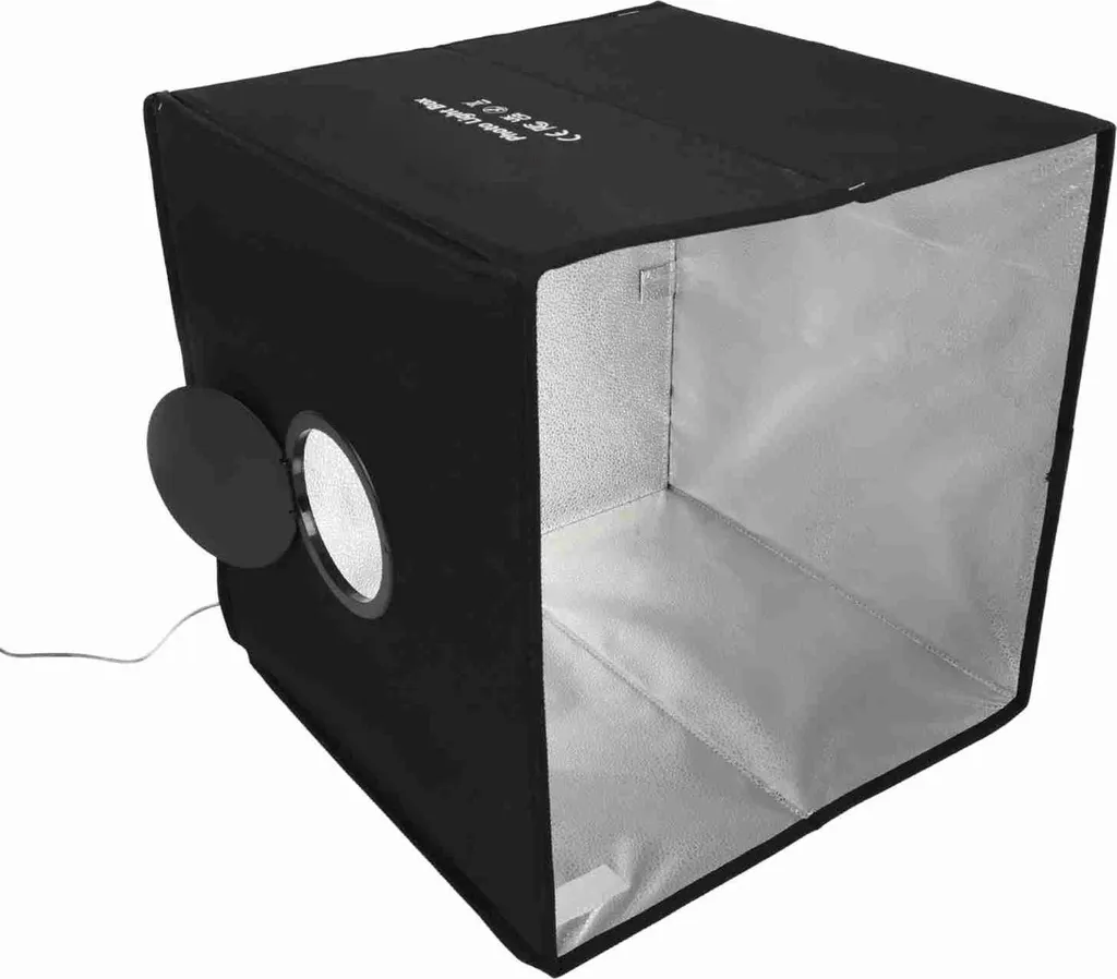 Studio Photo Portable pour Objets avec Éclairage LED Variable 40 cm - 9