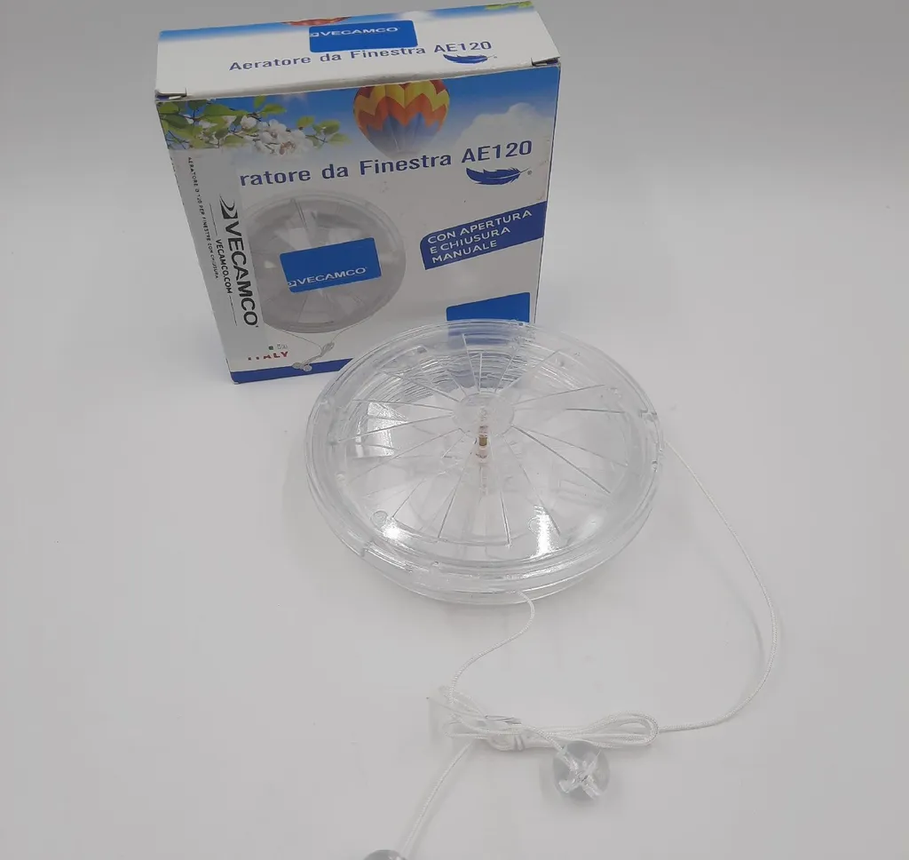 Ventilateur de fenêtre Plikc contre l'humidité et les mauvaises odeurs