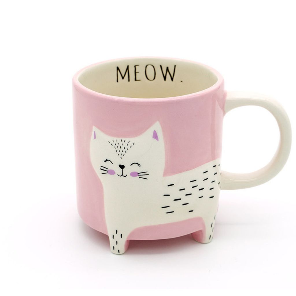 Tazza da caffè con gatto Meow Immagine del prodotto 