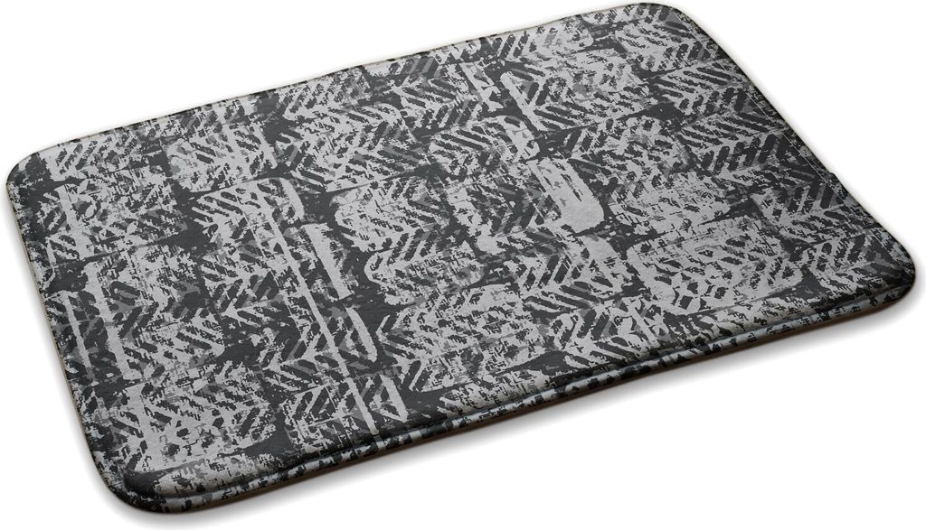 Teppich Wohnzimmer Schlafzimmer Modern - 75 cm x 45 cm - Abstraktes Muster