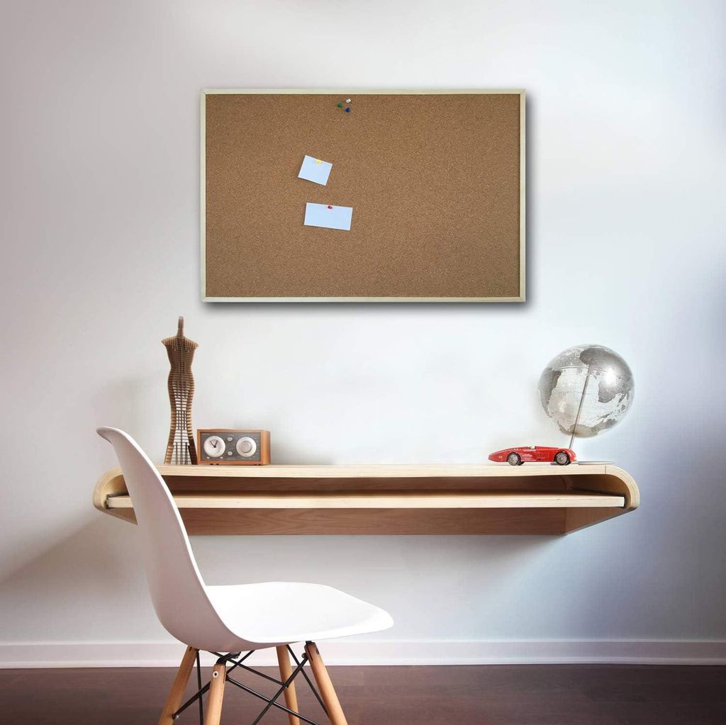 Creative Home Lavagna Bacheca in Sughero con Cornice in Immagine del prodotto 
