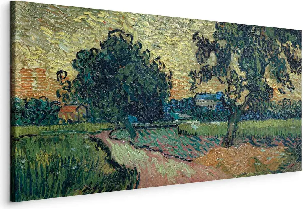 Dettagli Tecnici Quadro Van Gogh 60x30 cm vvg68 - Tela Vlies HD