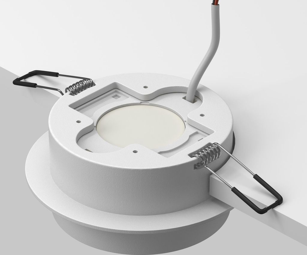Technical Einbauleuchte Orlo Weiß DL087-GX53-RD-W Obrázok produktu 