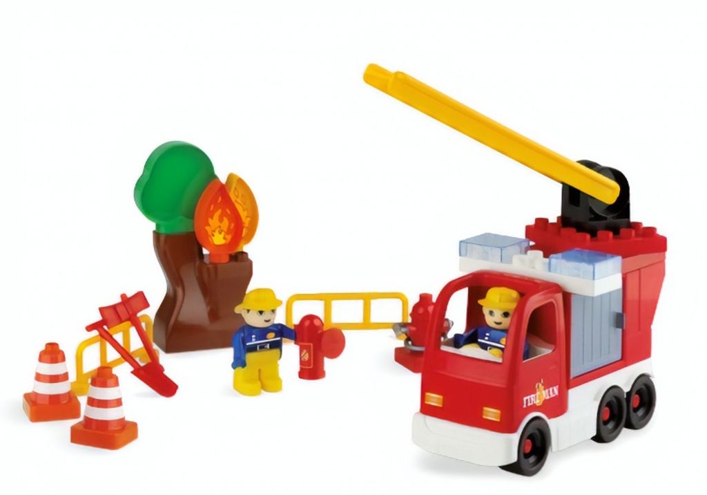 Androni Giocattoli Unico Plus Fireman, Bausatz, 1,5 Jahr(e), 43 Stück(e)