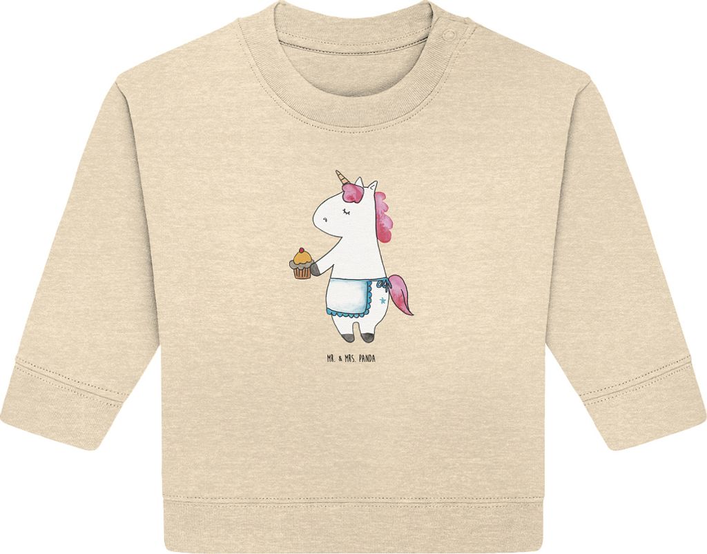 Mr. & Mrs. Panda Organic Baby Pullover Einhorn Muffin 6. - Produktbild 