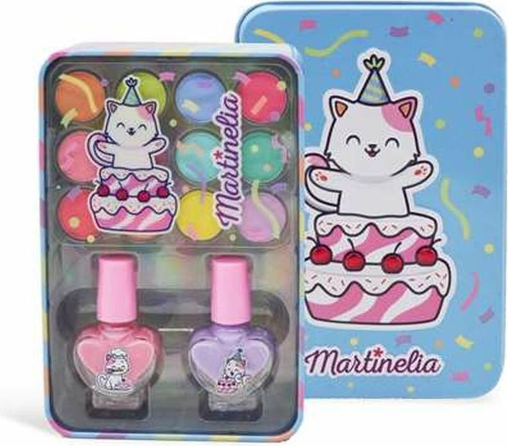 Martinelia Yummy Buntes Lidschatten- und Nagellack-Set fr Kinder, 1 Stck