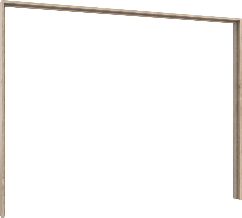 Passepartout >Budapest< in Hickory-oak Nachbildung - 228x213x12cm (BxHxT)