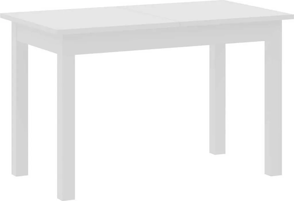 Table extensible BOGATA blanche laquée - Gain de place et design chic - 3