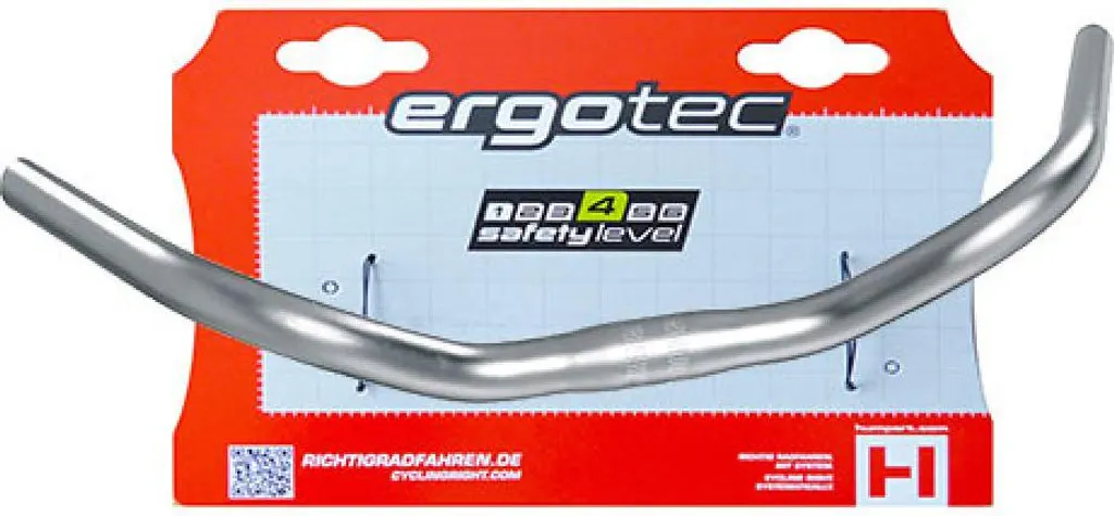 Guidon Ergotec NSU 25,4 mm : Fini les Douleurs au Dos en Vélo de Ville