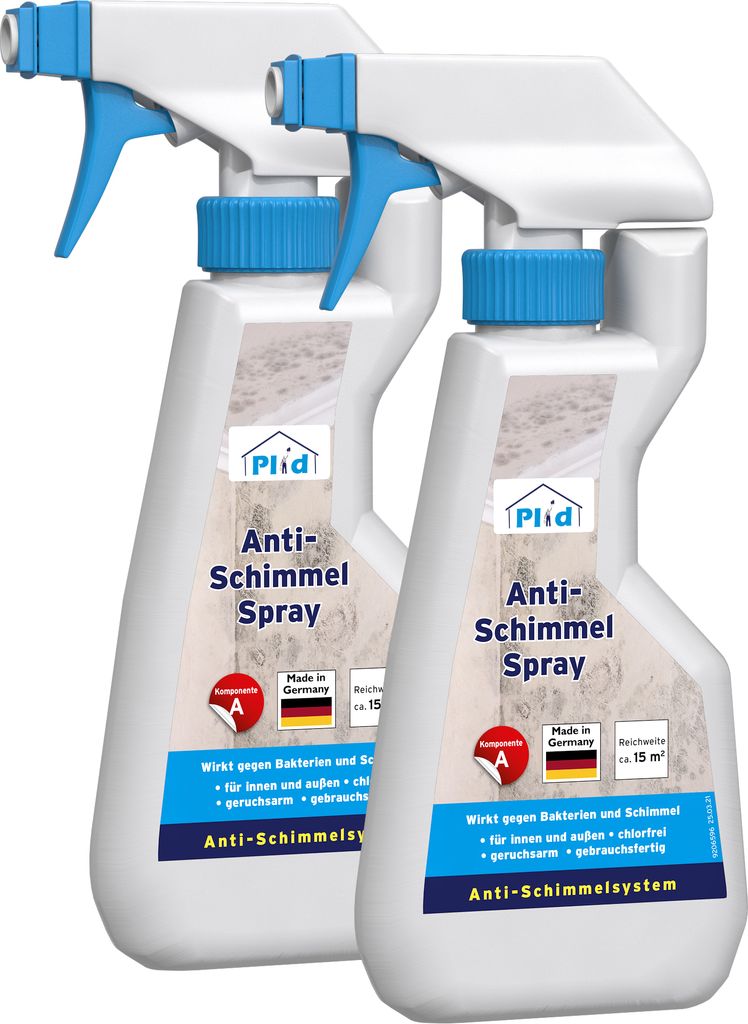 Spray Anti-moisissures SchimmelX Pufas - Sans Chlore, Incolore, 750 Ml - Élimine Les Champignons Muraux Facilement