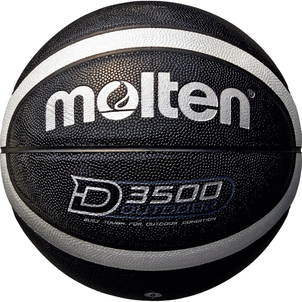 Molten - "D3500" Basketball PP530 (6) (Schwarz)