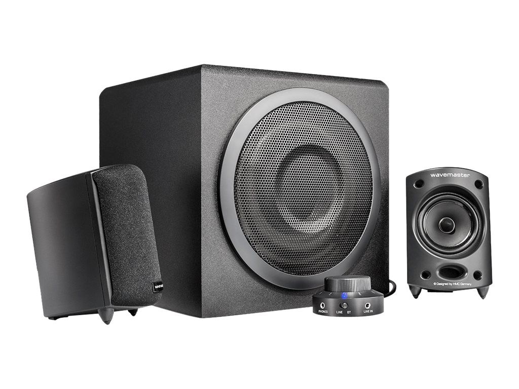Wavemaster MOODY BT 2.1 Bluetooth black retail Produktbild 