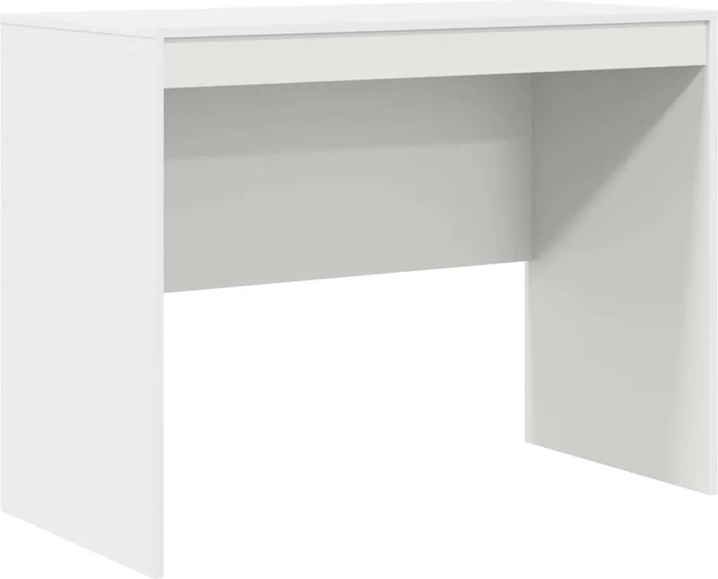 Scrivania per Computer Maison Exclusive Bianca 100x50x76 cm - 2