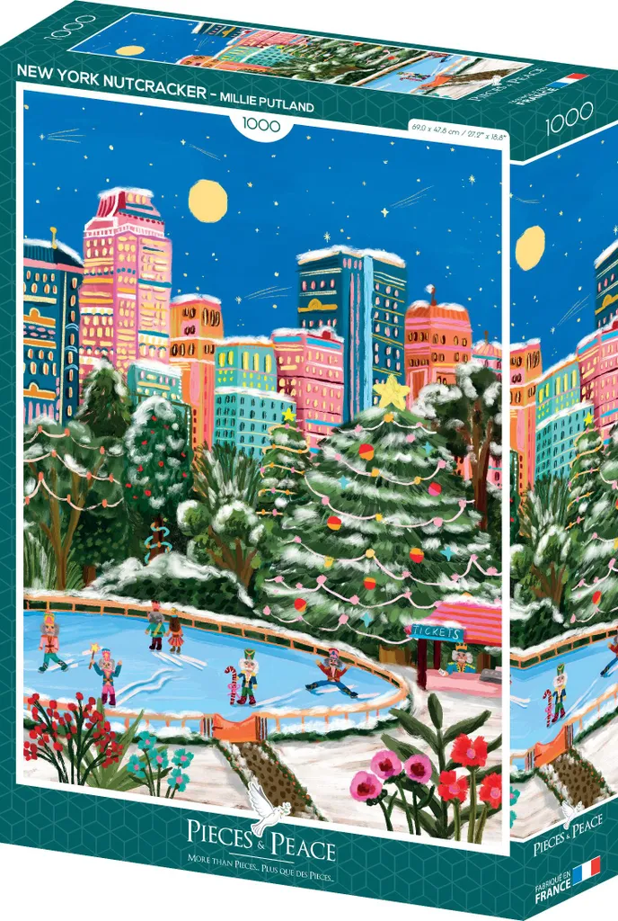 Activité détente : Puzzle 1000 pièces New York Nutcracker de luxe