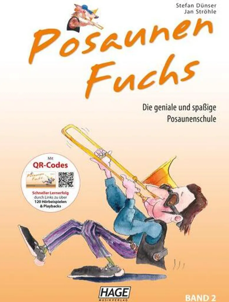 Posaunen Fuchs Band 2 avec CD : Pédagogie Moderne pour le Trombone