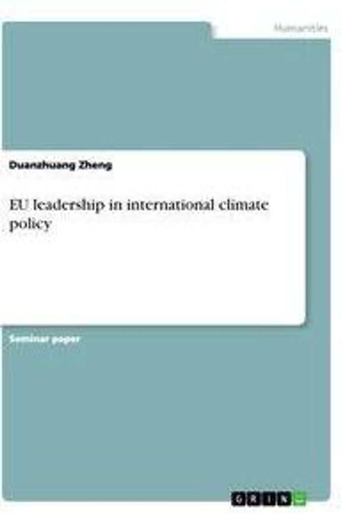 EU leadership in international climate policy